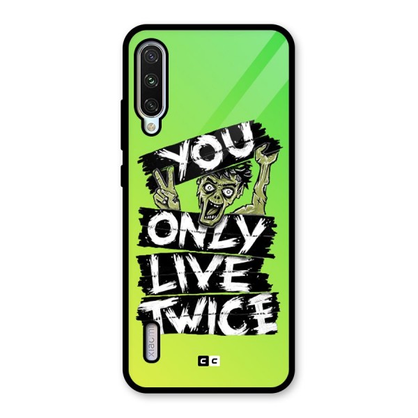 Yolo Zombie Glass Back Case for Mi A3