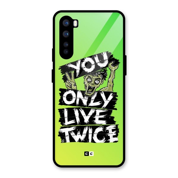 Yolo Zombie Glass Back Case for OnePlus Nord