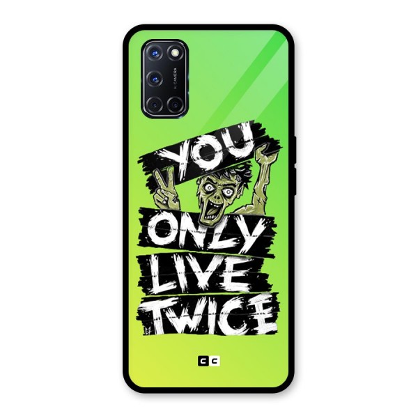 Yolo Zombie Glass Back Case for Oppo A52