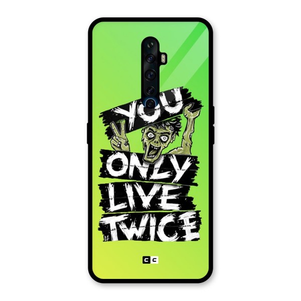 Yolo Zombie Glass Back Case for Oppo Reno2 Z