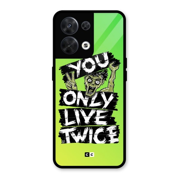 Yolo Zombie Glass Back Case for Oppo Reno8 5G