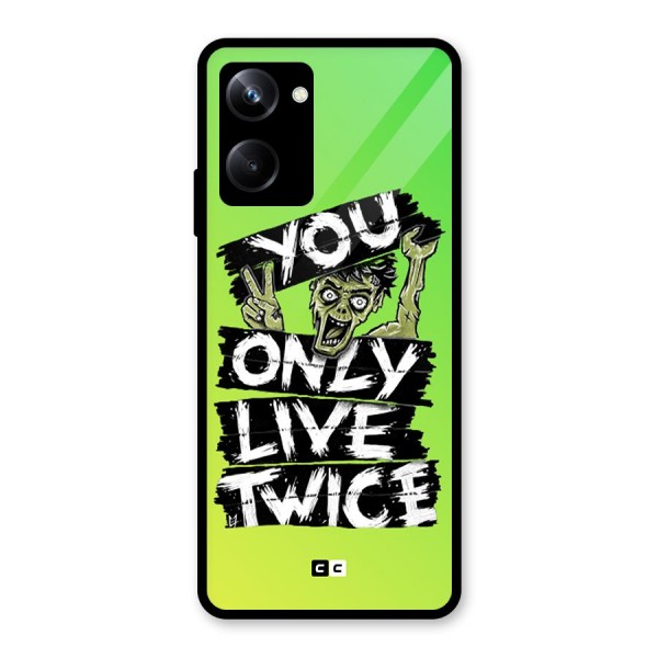 Yolo Zombie Glass Back Case for Realme 10 Pro