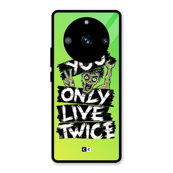 Yolo Zombie Glass Back Case for Realme 11 Pro Plus