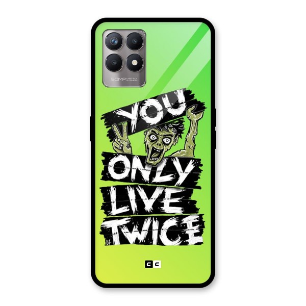 Yolo Zombie Glass Back Case for Realme 8i