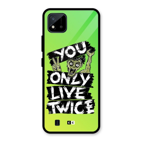 Yolo Zombie Glass Back Case for Realme C11 2021