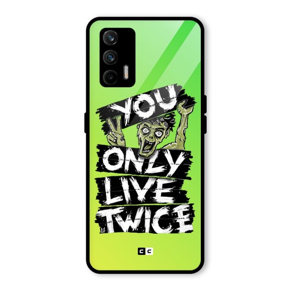 Yolo Zombie Glass Back Case for Realme X7 Max