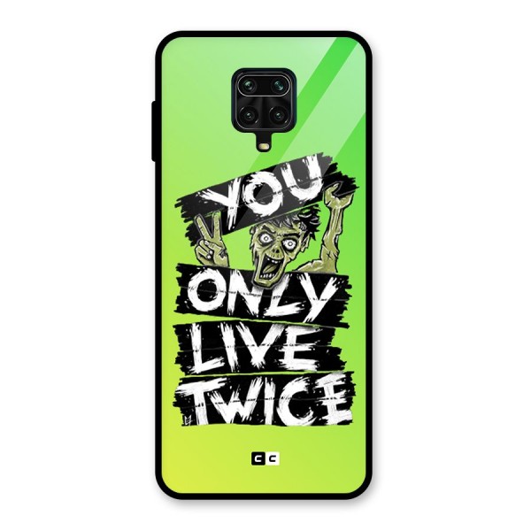 Yolo Zombie Glass Back Case for Redmi Note 10 Lite