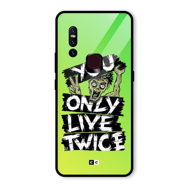 Yolo Zombie Glass Back Case for Vivo V15