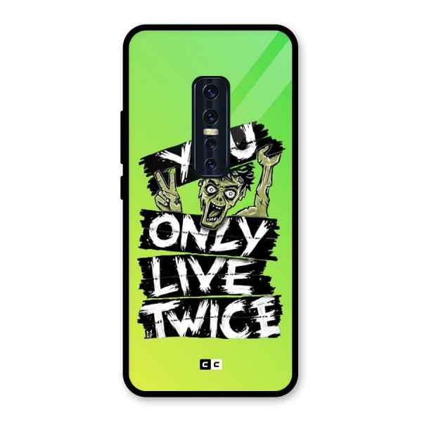 Yolo Zombie Glass Back Case for Vivo V17 Pro