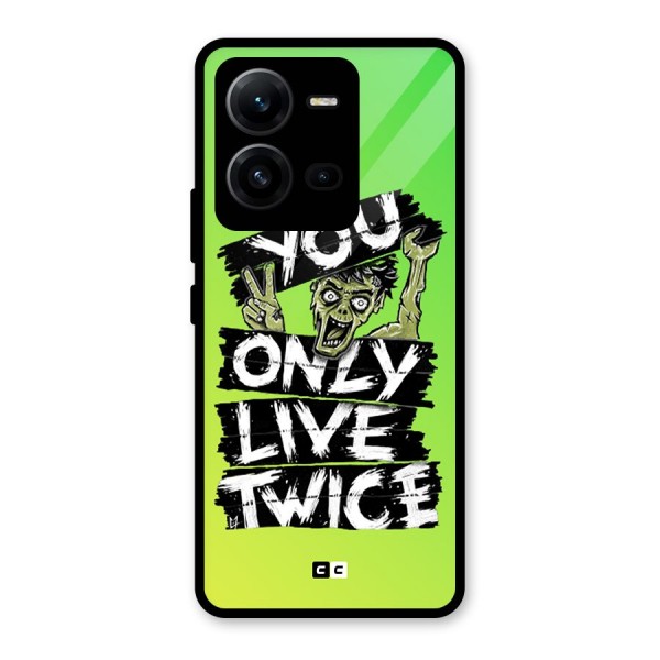 Yolo Zombie Glass Back Case for Vivo V25