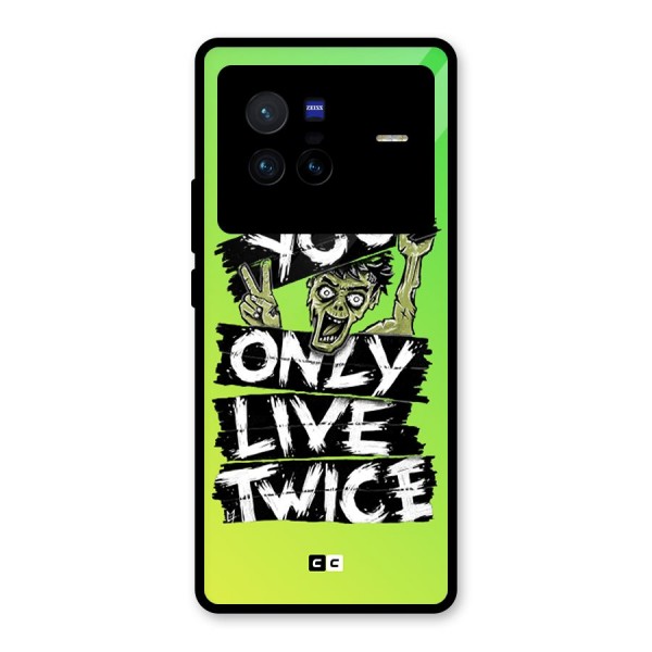 Yolo Zombie Glass Back Case for Vivo X80