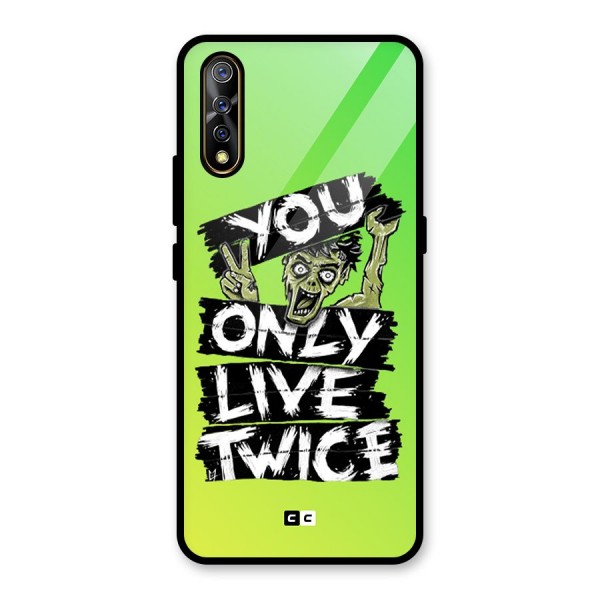 Yolo Zombie Glass Back Case for Vivo Z1x