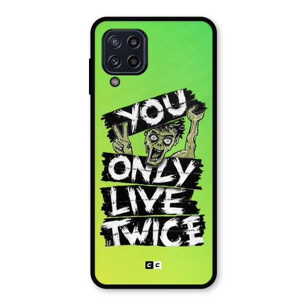 Yolo Zombie Metal Back Case for Galaxy M32