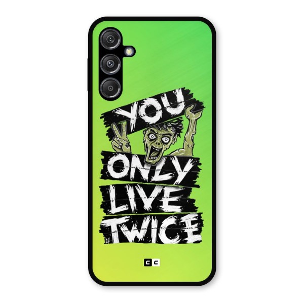 Yolo Zombie Metal Back Case for Galaxy M34 5G