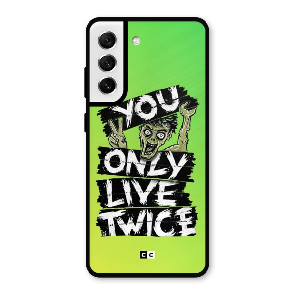 Yolo Zombie Metal Back Case for Galaxy S21 FE 5G