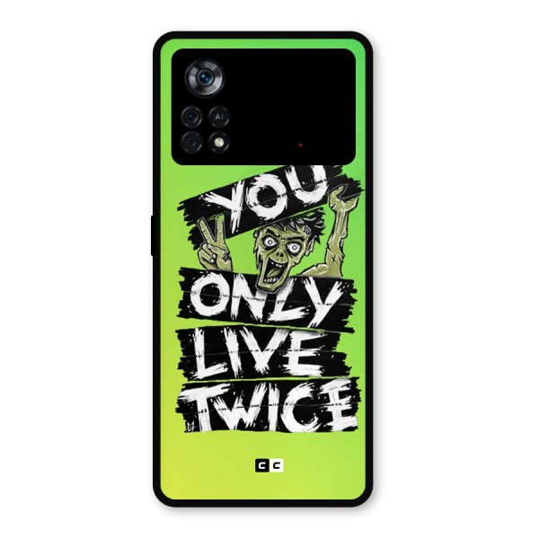 Yolo Zombie Metal Back Case for Poco X4 Pro 5G