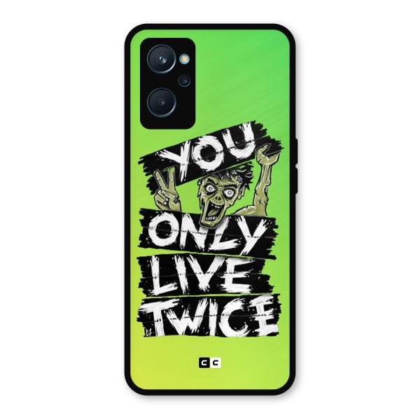 Yolo Zombie Metal Back Case for Realme 9i