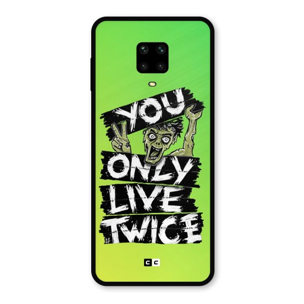 Yolo Zombie Metal Back Case for Redmi Note 10 Lite