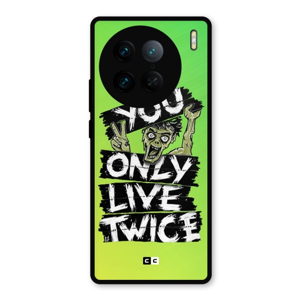 Yolo Zombie Metal Back Case for Vivo X90 Pro