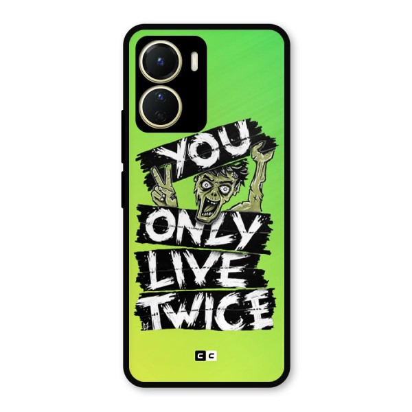 Yolo Zombie Metal Back Case for Vivo Y16