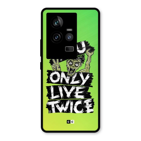 Yolo Zombie Metal Back Case for iQOO 11 5G