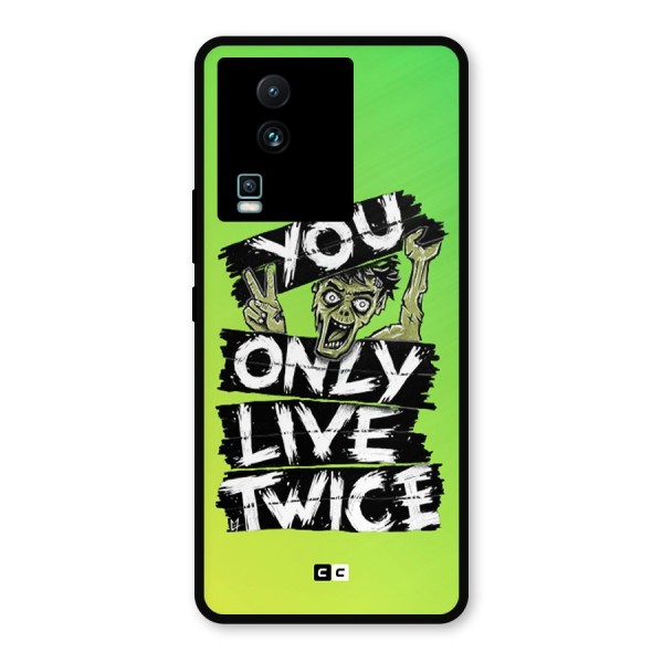 Yolo Zombie Metal Back Case for iQOO Neo 7 Pro