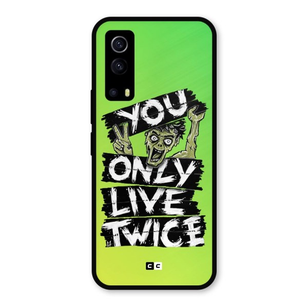 Yolo Zombie Metal Back Case for iQOO Z3