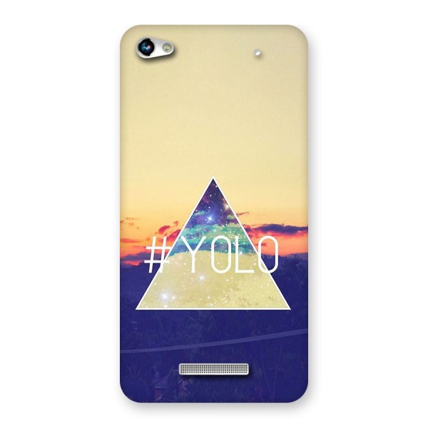 Yolo illuminati Back Case for Canvas Hue 2 A316