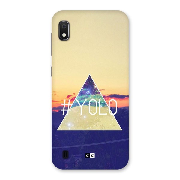 Yolo illuminati Back Case for Galaxy A10