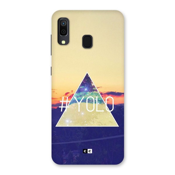 Yolo illuminati Back Case for Galaxy A20