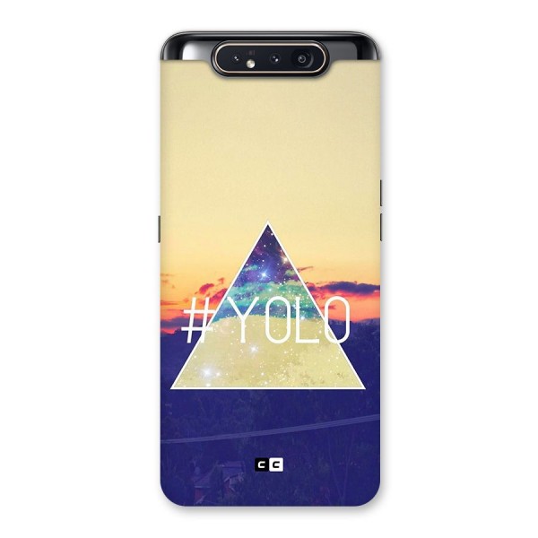 Yolo illuminati Back Case for Galaxy A80