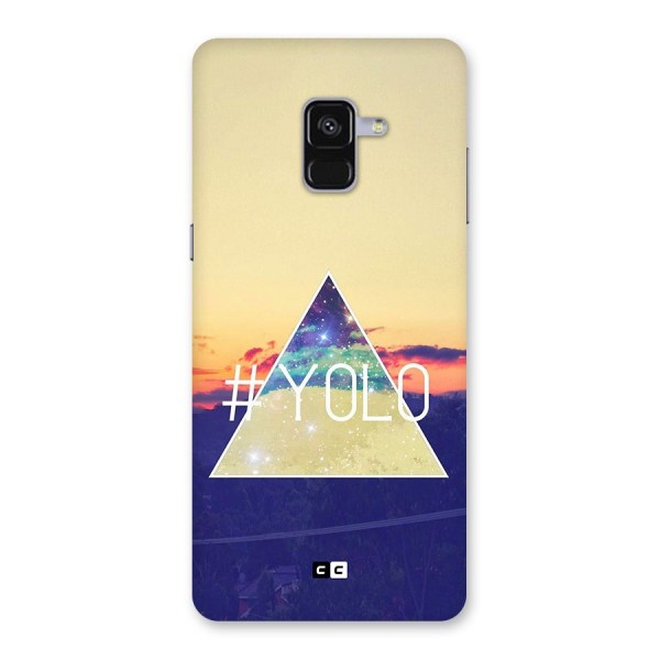 Yolo illuminati Back Case for Galaxy A8 Plus