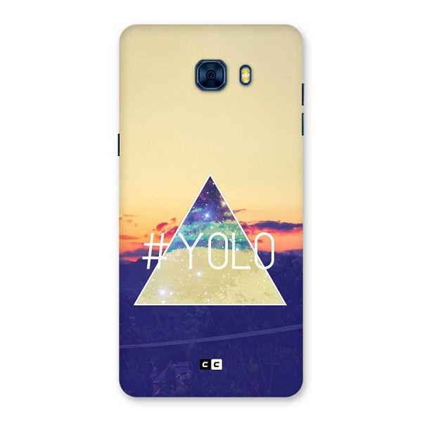 Yolo illuminati Back Case for Galaxy C7 Pro