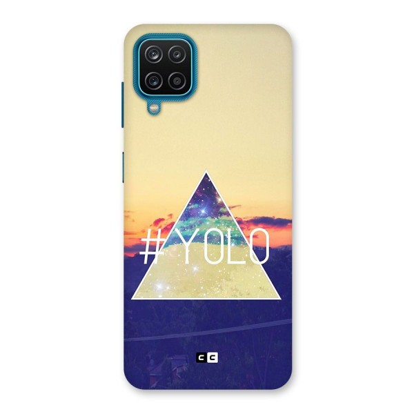 Yolo illuminati Back Case for Galaxy F12