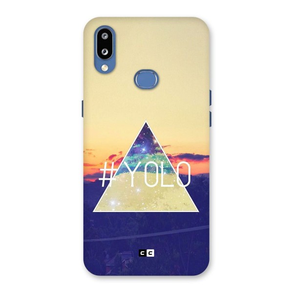 Yolo illuminati Back Case for Galaxy M01s