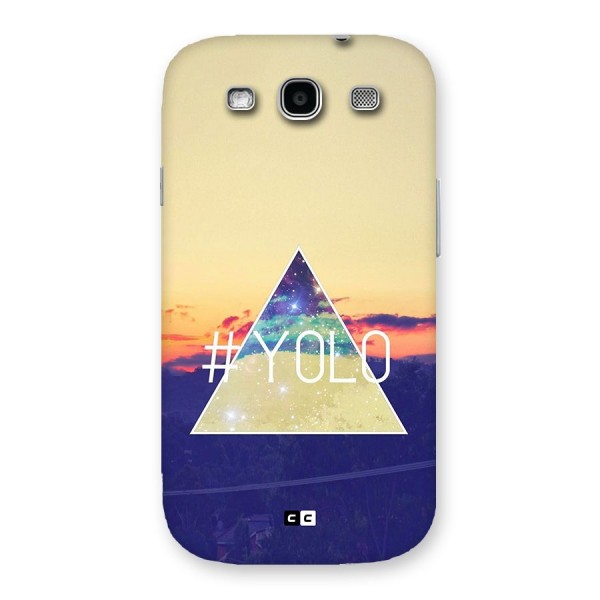 Yolo illuminati Back Case for Galaxy S3 Neo