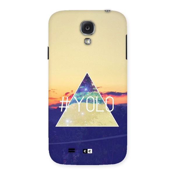 Yolo illuminati Back Case for Galaxy S4