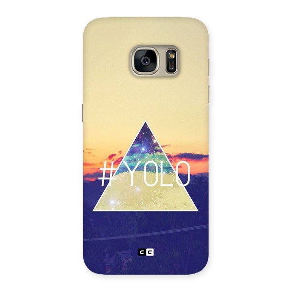 Yolo illuminati Back Case for Galaxy S7