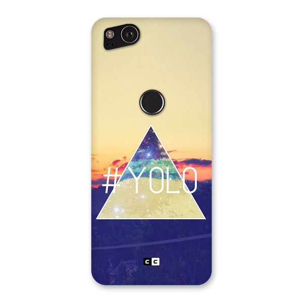 Yolo illuminati Back Case for Google Pixel 2