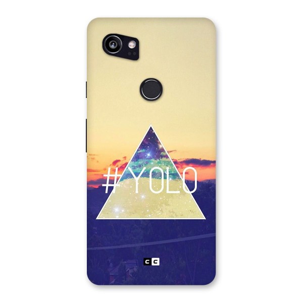 Yolo illuminati Back Case for Google Pixel 2 XL