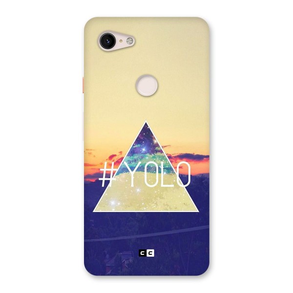 Yolo illuminati Back Case for Google Pixel 3 XL