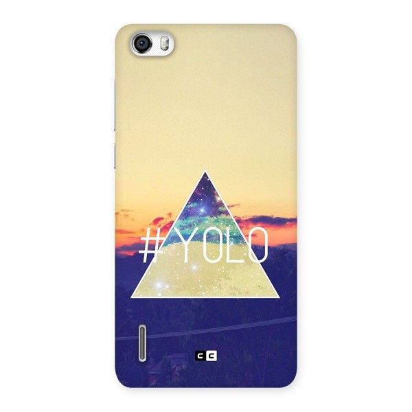 Yolo illuminati Back Case for Honor 6