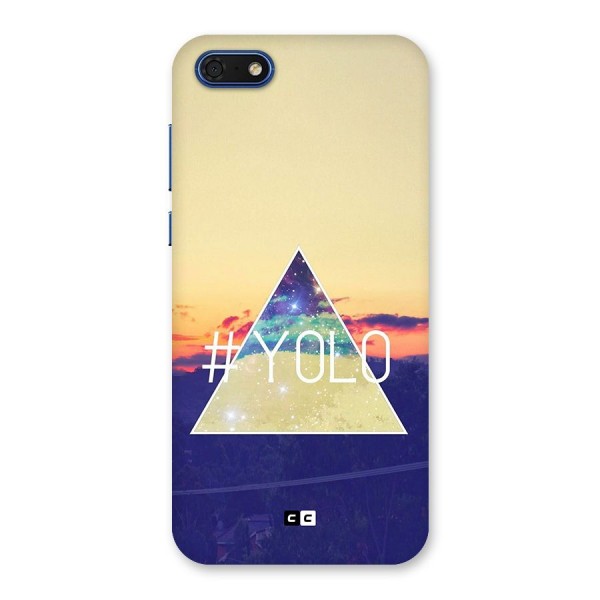 Yolo illuminati Back Case for Honor 7s