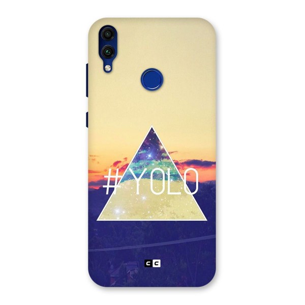 Yolo illuminati Back Case for Honor 8C