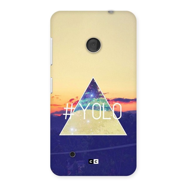 Yolo illuminati Back Case for Lumia 530