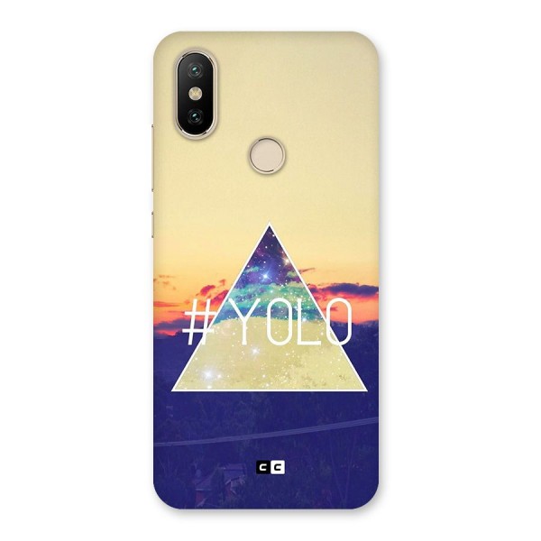 Yolo illuminati Back Case for Mi A2