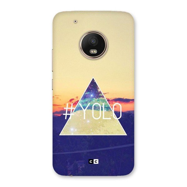 Yolo illuminati Back Case for Moto G5 Plus