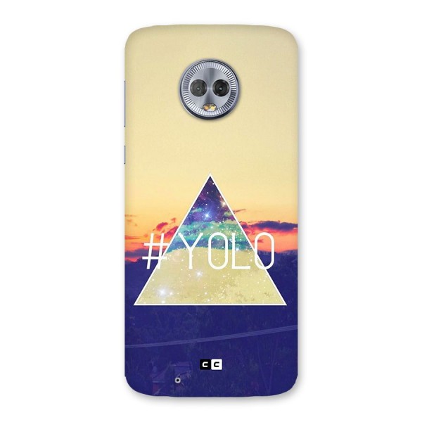 Yolo illuminati Back Case for Moto G6