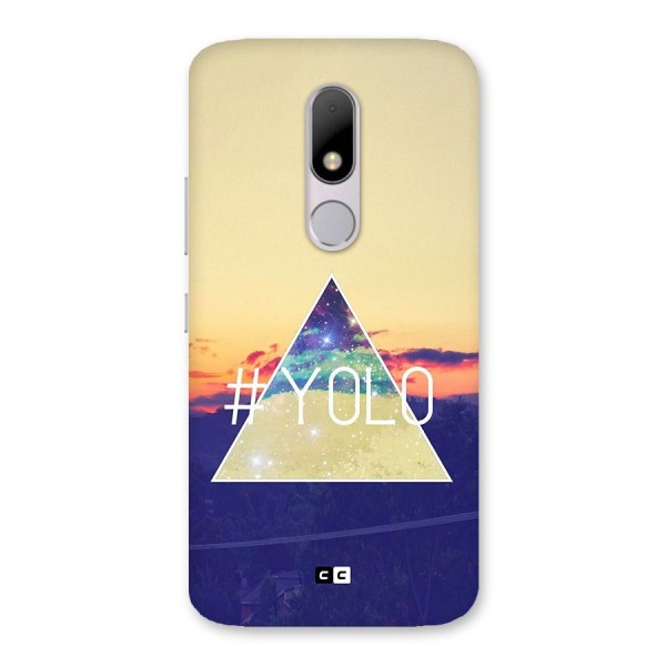 Yolo illuminati Back Case for Moto M