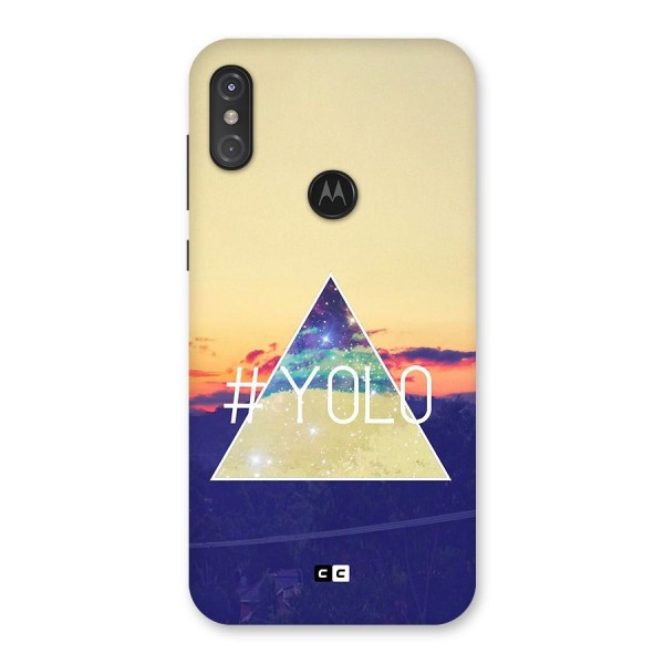 Yolo illuminati Back Case for Motorola One Power